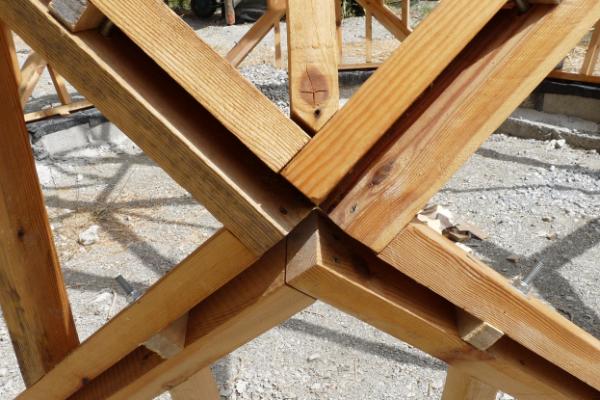 Zome detalle estructura